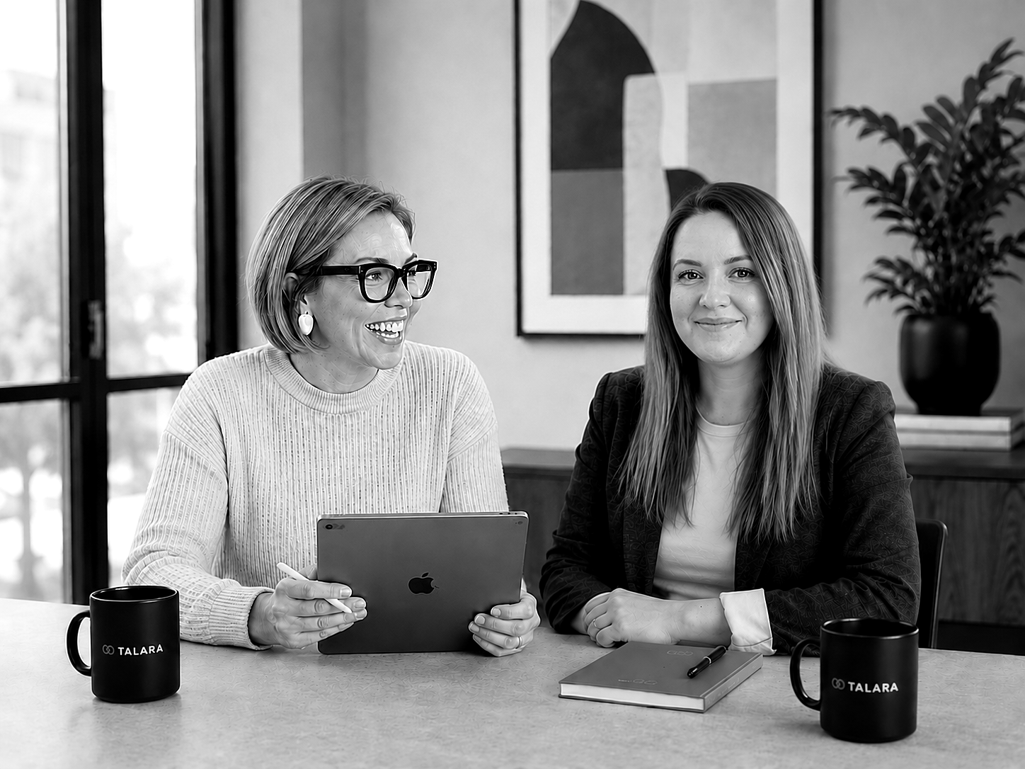 Talara founders Ludmila Hermanovich and Jess Holt